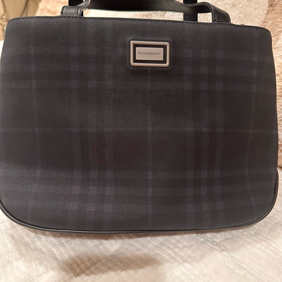 Burberry Black and blue Plaid Women's Bag- see video - Picture 3 of 9